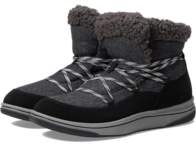 (取寄) クラークス レディース ブリーズ グレイシャー Clarks women Clarks Breeze Glacier Black Textileの通販は