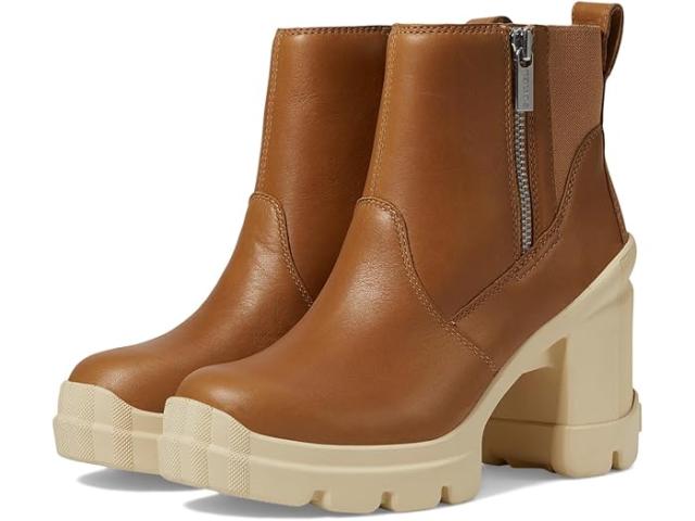 (取寄) ソレル レディース キャリブー X ヒール チェルシー SOREL women SOREL Caribou X Heel Chelsea Tawny Buff/Honey White