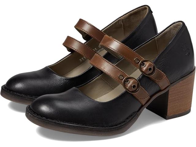 (取寄) フライロンドン レディース BALY106FLY FLY LONDON women BALY106FLY Black/Camel Velvet/Bridleの通販は 34,892円