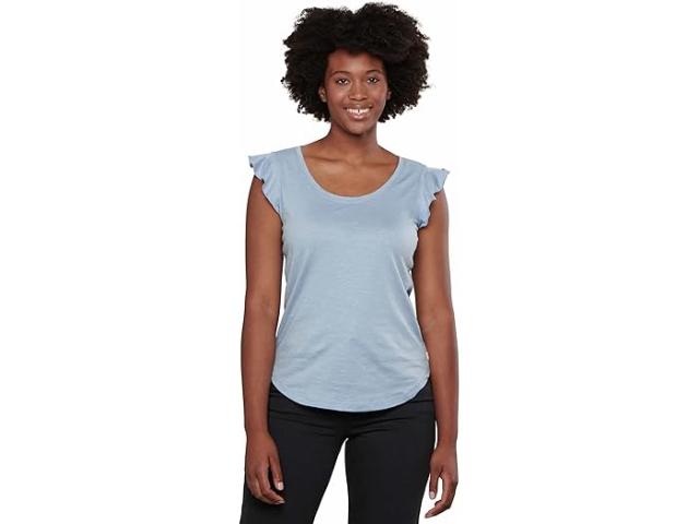 (取寄) トードアンドコー レディース ルフリタ リ ティー Toad&Co women Rufflita II Tee Weathered Blueの通販は