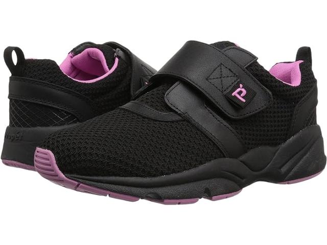 (取寄) プロペット レディース スタビリティー X ストラップ Propet women Propet Stability X Strap Black/Berry
