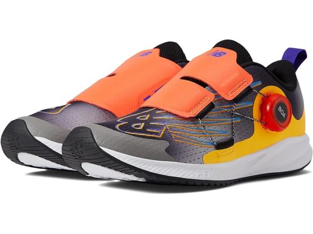 (取寄) ニューバランス キッズ ボーイズ フューエルコア リビール ボア (リトル キッド) New Balance Kids boys New Balance Kids FuelCore Reveal BOA (Little Kid) Black/Infinity Blueの通販は 23,620円