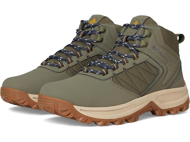 (取寄) コロンビア レディース トランスバース ハイク ウォータープルーフ Columbia women Transverse Hike Waterproof Stone Green/Raw Honey
