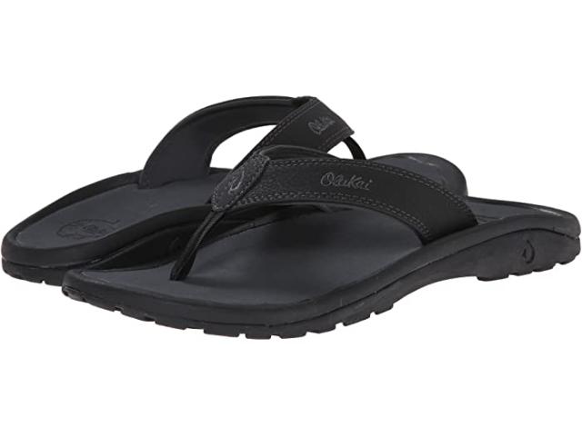 (取寄) オルカイ メンズ オハナ OluKai men  Ohana Black/Dark Shadow