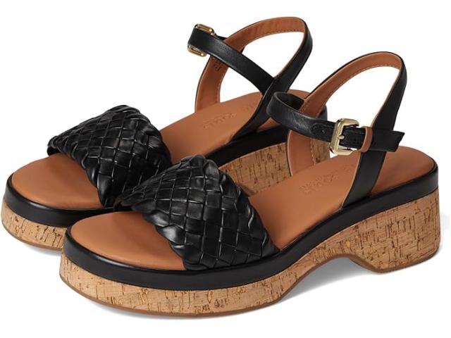 (取寄) ジェントル ソウルズ バイ ケネスコール レディース  Gentle Souls by Kenneth Cole women Dorris Black Leather