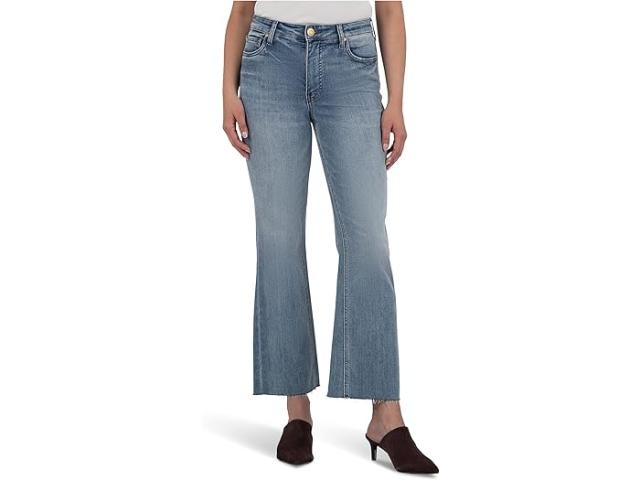 (取寄) カット フロム ザ クロス レディース ケルシー ハイライズ ファブ AB アンクル フレア-Nセット レッグ イン KUT from the Kloth women Kelsey High-Rise Fab Ab Ankle Flare-Nset Leg in Acceptance Acceptance