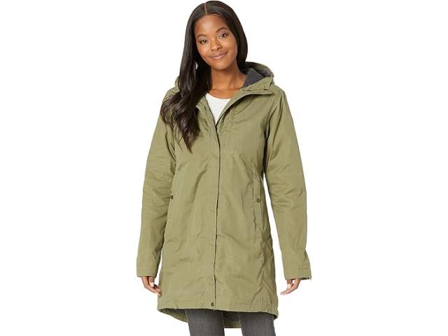 (取寄) フェールラーベン レディース キルナ パッテッド パーカー Fjllrven women Fjallraven Kiruna Padded Parka Green