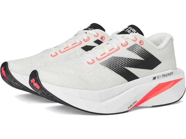 (取寄) ニューバランス レディース フューエルセル スーパーコンプ トレーナー V3 New Balance women FuelCell SuperComp Trainer v3 Sea Salt/Urgent Red/Black