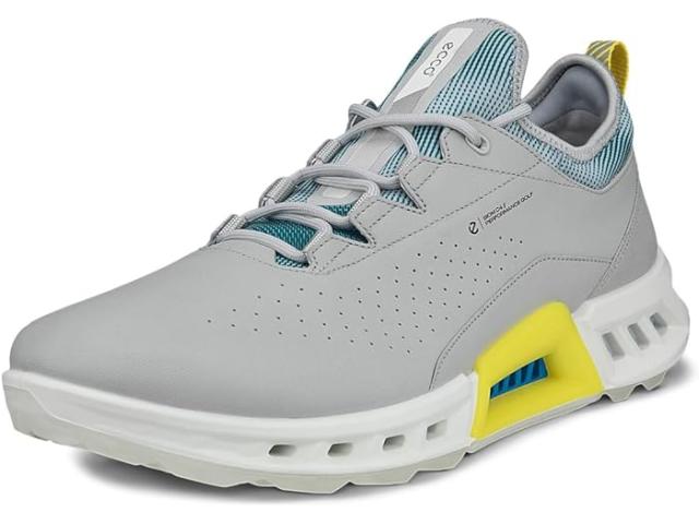 (取寄) エコーゴルフシューズメンズ バイオム C4 ベンティッド ゴア-テックス ウォータープルーフ ゴルフシューズ ECCO Golf men ECCO Golf Biom C4 Vented GORE-TEX Waterproof Golf Shoe Concrete/Baygreenの通販は