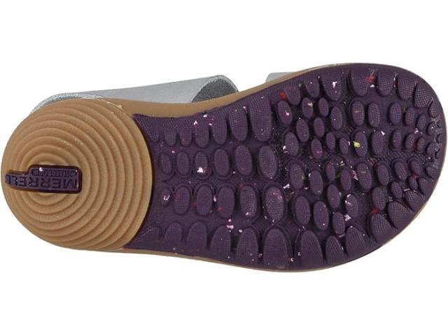 (取寄) メレル キッズ ボーイズ ベア ステップス サンダル (トドラー) Merrell Kids boys Merrell Kids Bare Steps Sandal (Toddler) Silverの通販は