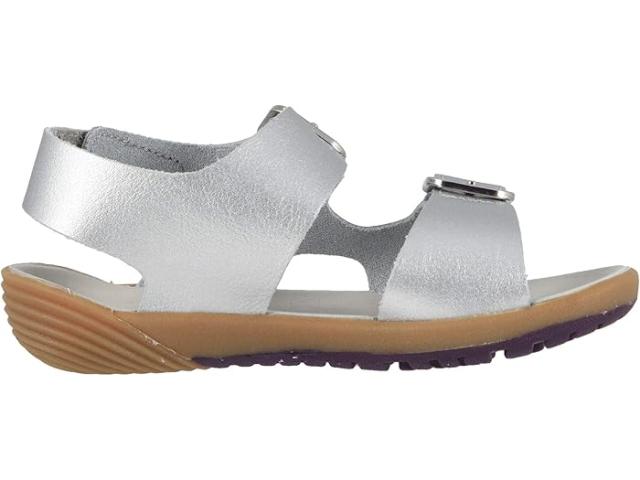 (取寄) メレル キッズ ボーイズ ベア ステップス サンダル (トドラー) Merrell Kids boys Merrell Kids Bare Steps Sandal (Toddler) Silverの通販は