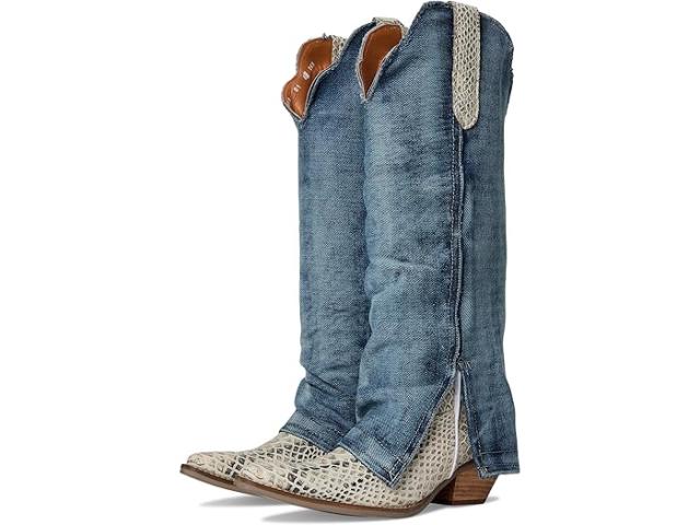 (取寄) ディンゴ レディース レザー ブート Dingo women Dingo Shabby Leather Boot Blueの通販は