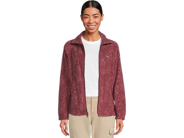 (取寄) コロンビア レディース ベントン スプリングス プリンテッド フル ジップ Columbia women Benton Springs Printed Full Zip Rich Wine Flowfalls