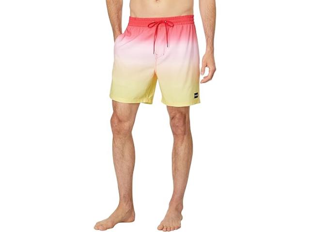 (取寄) ハーレー メンズ キャノンボール 17 ボレー Hurley men Cannonball 17" Volley Chaos Pinkの通販は