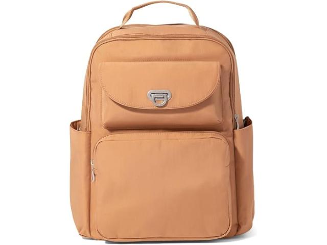 (取寄) バッガリーニ レディース コースタル フリップ ロック ラップトップ バックパック Baggallini women Coastal Flip Lock Laptop Backpack Acorn