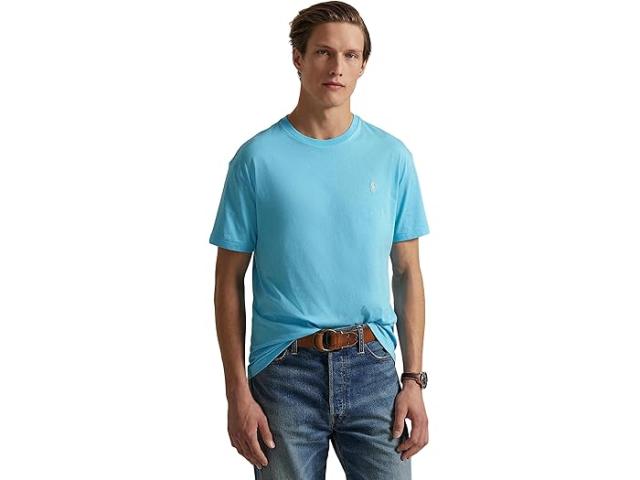 (取寄) ラルフローレン メンズ ショート スリーブ ソリッド クルーネック ティー - クラシック Polo Ralph Lauren men Polo Ralph Lauren Short Sleeve Solid Crewneck Tee - Classic Neptuneの通販は 18,660円