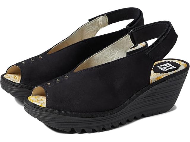 (取寄) フライロンドン レディース YEAY387FLY FLY LONDON women FLY LONDON YEAY387FLY Black Cupidoの通販は