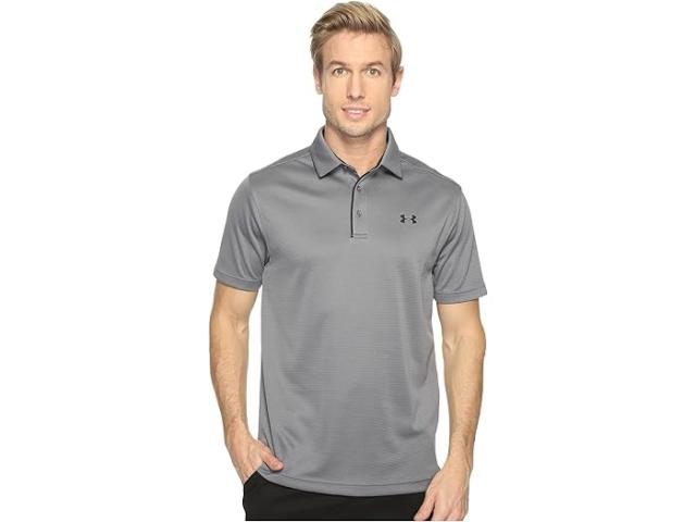 (取寄) アンダーアーマー ゴルフ メンズ テック ポロ Under Armour Golf men Under Armour Golf Tech Polo Graphite/Black/Black