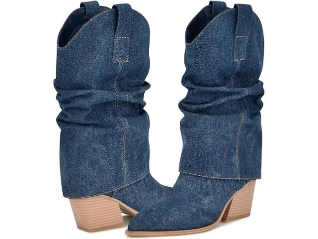 (取寄) ナインウエスト レディース ウィルトン Nine West women Nine West Wilton Dark Blue Denimの通販は