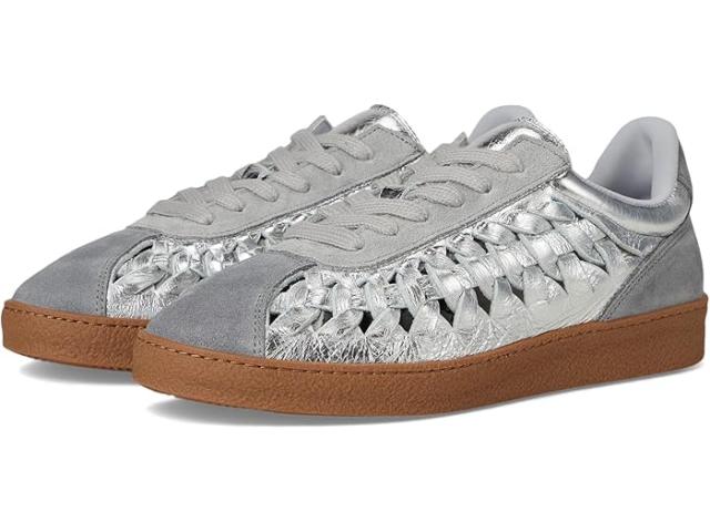 (取寄) オールセインツ レディース ベルマ ウーブン スニーカー AllSaints women Velma Woven Sneakers Silver/Grey