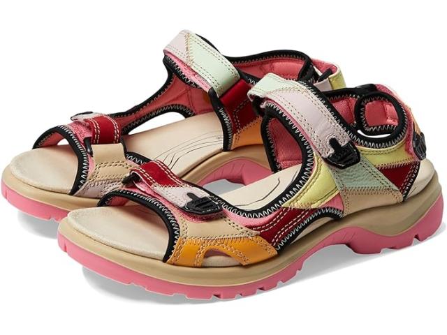(取寄) エコー スポーツ レディース ユカタン サンダル ECCO Sport women ECCO Sport Yucatan Sandal Multicolor Bubblegum
