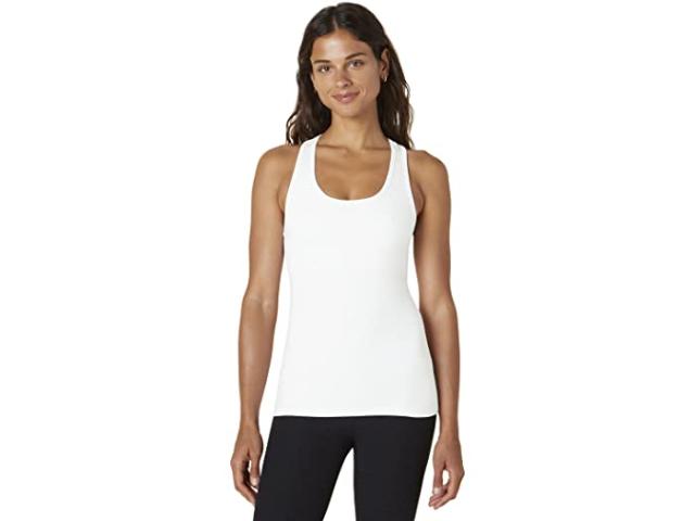 (取寄) ビヨンドヨガ レディース スペースダイ ステップ アップ レイサーバック タンク Beyond Yoga women Beyond Yoga Spacedye Step Up Racerback Tank Cloud White
