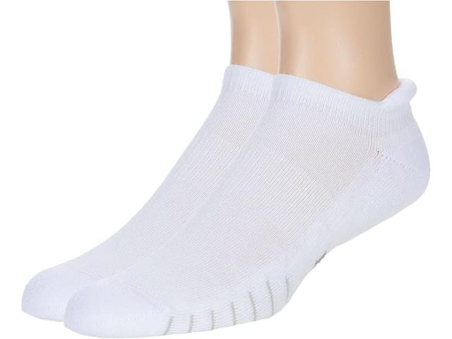 (取寄) ユーロソックス エース クール ノー ショー タブ 2-パック Eurosock Eurosock Ace Cool No Show Tab 2-Pack White