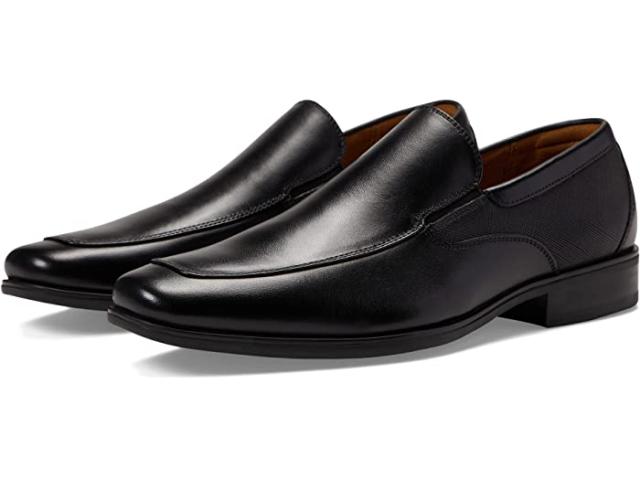 (取寄) フローシャイム メンズ ジャクソン モック トゥ ヴェニーシャン Florsheim men Florsheim Jackson Moc Toe Venetian Black