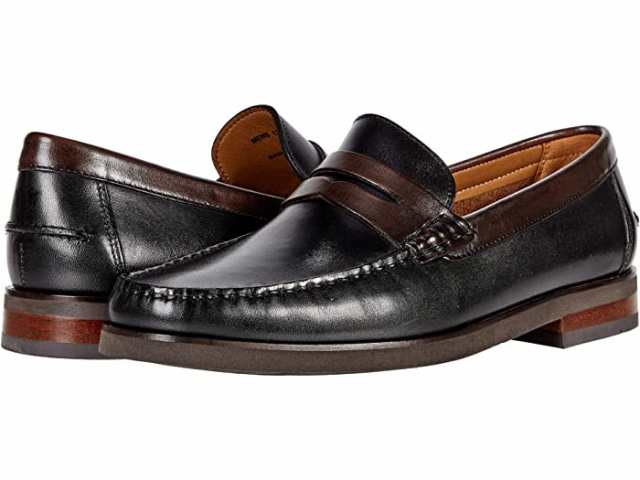 (取寄) フローシャイム メンズ バークレー フレックス ペニー ローファー Florsheim men  Berkley Flex Penny Loafer Black/Brownの通販は 26,516円
