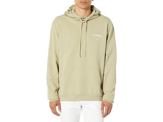 (取寄) オールセインツ メンズ アンダーグラウンド Oth ブーディ AllSaints men Underground Oth Hoodie Green/Chalk Whiteの通販は