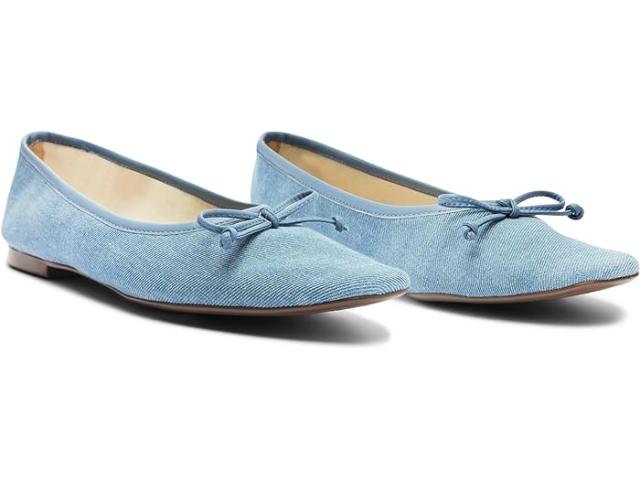 SCHUTZ シュッツポインテッドトゥフラットパンプス