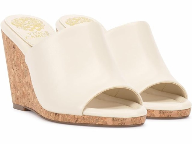 (取寄) ヴィンスカムート レディース フェイラ Vince Camuto women Vince Camuto Fayla Creamy Whiteの通販は 36,870円