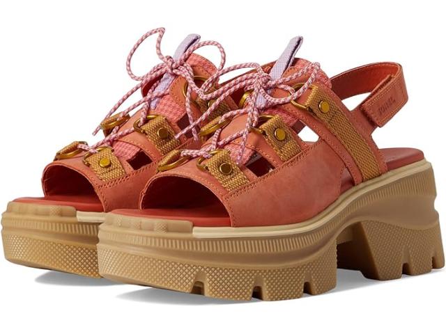 (取寄) ソレル レディース レイン レース プラットフォーム SOREL women Rein CB Lace Platform Tuscan/Gum