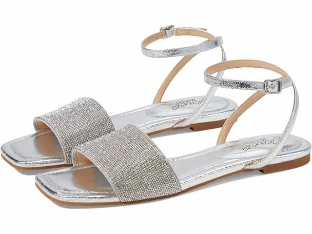 (取寄) ジュエル バッジェリー ミシュカ レディース ハドリー Jewel Badgley Mischka women Jewel Badgley Mischka Hadley Silver Textile