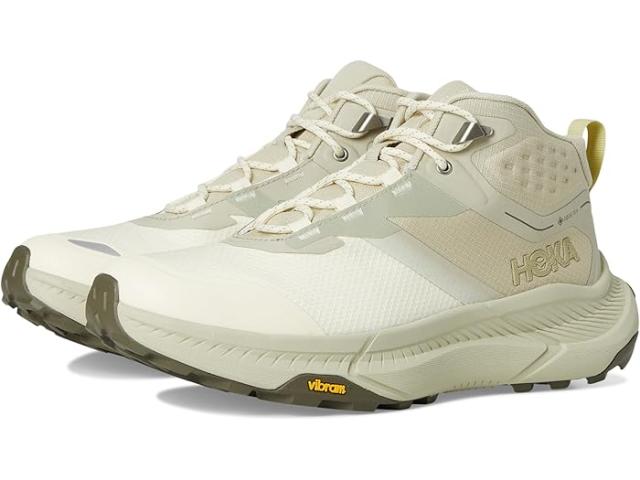 (取寄) ホカオネオネ レディース トランスポート ハイク GTX Hoka women Transport Hike GTX Oyster Mushroom/Vintage Yellow