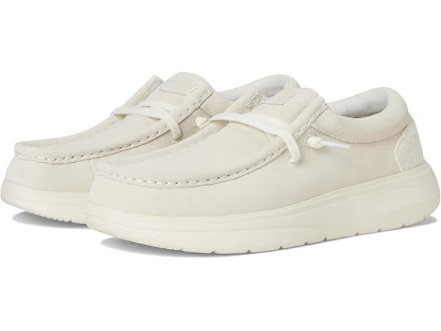 (取寄) ヘイ デュード レディース ウェンディ コンファ スエード Hey Dude women Wendy COMF Suede Ivory