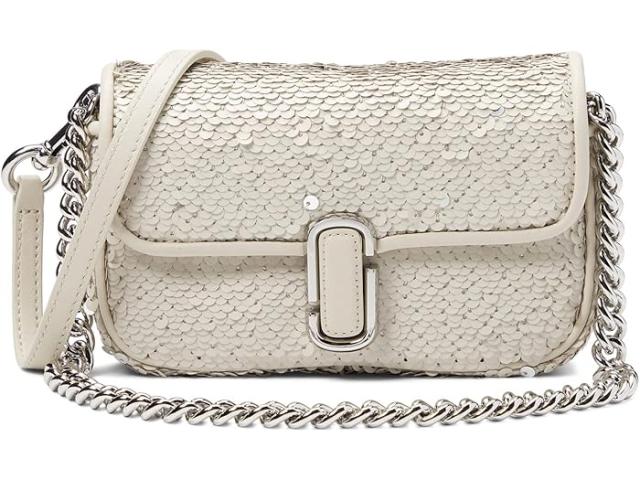 (取寄) マークジェイコブス レディース ザ ミニ ショルダー バッグ Marc Jacobs women Marc Jacobs The Mini Shoulder Bag Cream/Silverの通販は
