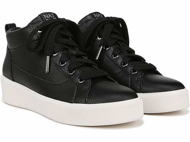 (取寄) ナチュラライザー レディース モリソン ミッド ハイ-トップ ファッション カジュアル スニーカー Naturalizer women Naturalizer Morrison Mid High-Top Fashion Casual Sneakers Black Leatherの通販は