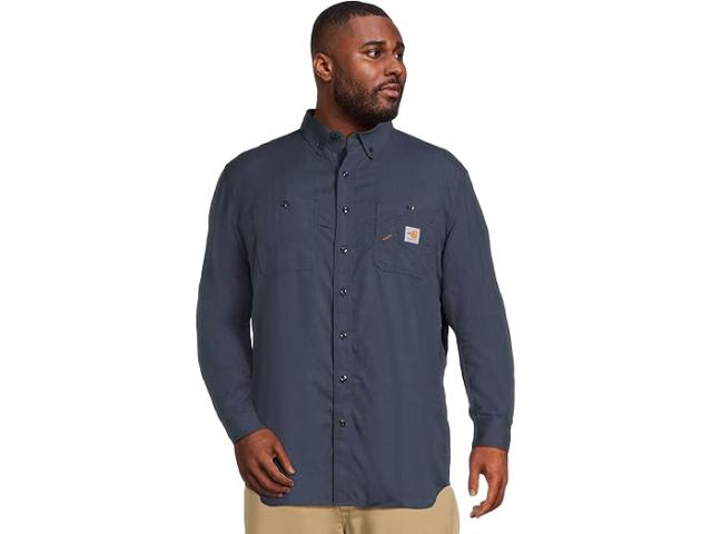 (取寄) カーハート メンズ ビッグ アンド トール フレームレジスタント フォース オリジナル フィット ライトウェイト ロング スリーブ ボタン フロント シャツ Carhartt men  Big & Tall Flame-Resistant Force Original Fit Lightweight Long Sleeve Button Front Shirtの通販は