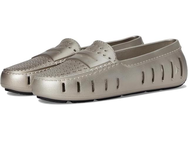 (取寄) フローファ レディース メタリック ポッシュ ドライバ Floafers women llic Posh D Pewter/Black