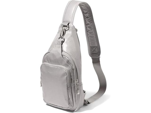 (取寄) バッガリーニ レディース セントラル パーク スリング Baggallini women Baggallini Central Park Sling Sleet Gloss Ripstop