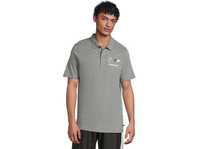 (取寄) プーマ メンズ BMW M モータースポーツ エッセンシャル ポロ PUMA men BMW M Motorsport Essentials Polo Medium Grey Heather
