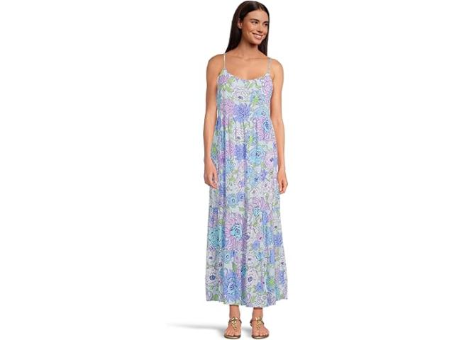 (取寄) リリー ピュリッツァー レディース テレサ マキシ ドレス Lilly Pulitzer women Teresa Maxi Dress Multi Let It Gogh