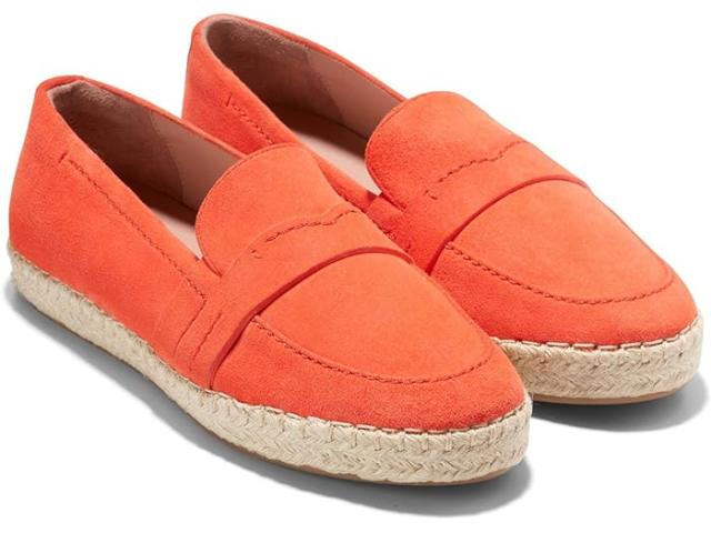 (取寄) コールハーン レディース クラウドフィール モントーク ローファー Cole Haan women Cole Haan Cloudfeel Montauk Loafer Nasturtium Suedeの通販は 27,528円