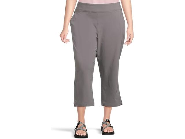 (取寄) コロンビア レディース プラス サイズ オール カプリ Columbia women Plus Size All Seasons Capri City Grey
