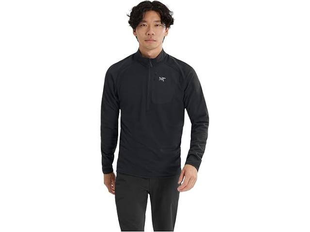 (取寄) アークテリクス メンズ デルタ 1/2 ジップ Arc'teryx men Delta 1/2 Zip Black 2