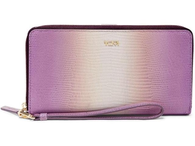 (取寄) トゥミ レディース トラベル ウォレット Tumi women Tumi Travel Wallet Moonlight/Purple Ombreの通販は