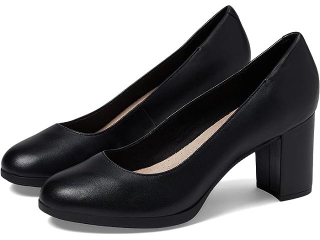(取寄) クラークス レディース スキップ Clarks women Clarks Bayla Skip Black Leather