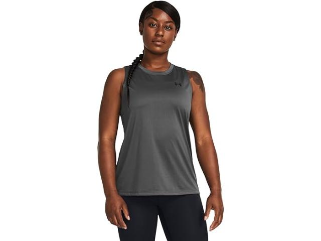 (取寄) アンダーアーマー レディース テック タンク ソリッド Under Armour women Under Armour Tech Tank Solid Castlerock/Blackの通販は 7,806円