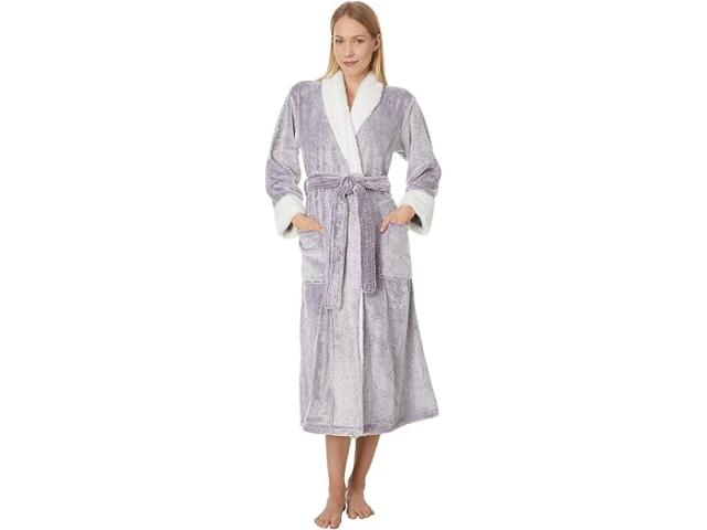 (取寄) N バイ ナトリ レディース フロステッド カシミア ローブ N by Natori women N by Natori Frosted Cashmere Robe Blackberryの通販は